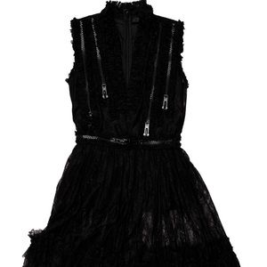 Givenchy A-line Frock lace mini dress